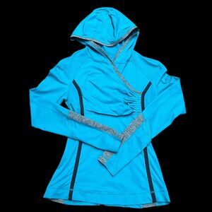 Lululemon Run For Your Life Pullover Hoodie Activewear Running Lightweight sz 4